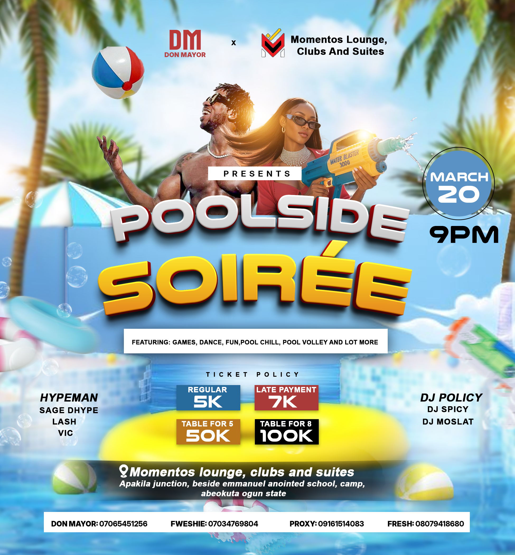 POOLSIDE SOIRÉE