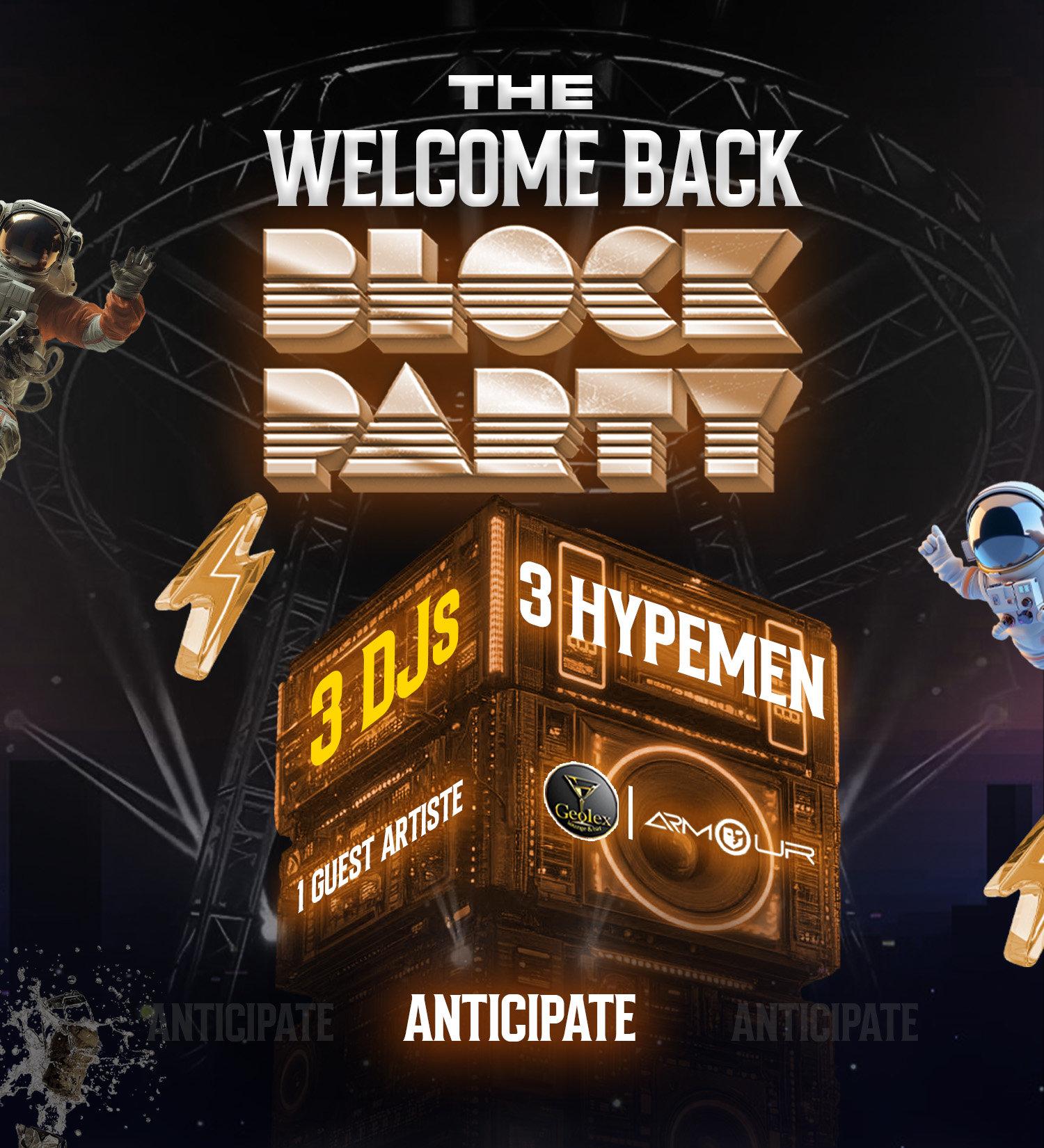 THE WELCOME BACK BLOCK PARTY